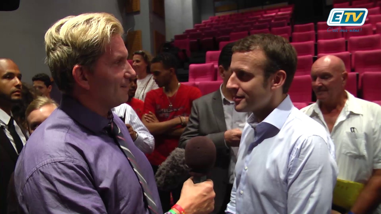 Extrait du meeting d'Emmanuel Macron en Guadeloupe