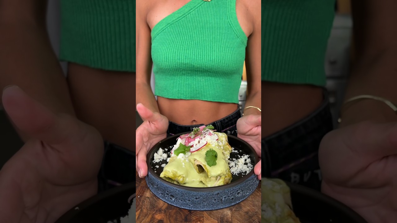 Enchiladas Suizas 🫓🫑