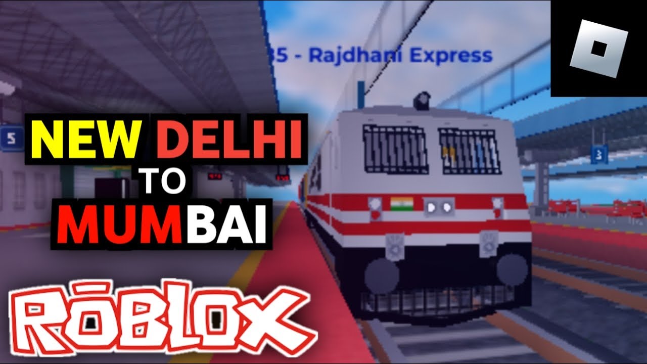 Trip Reported New Delhi To Mumbai In Rajdhani Express 🚆 || Roblox