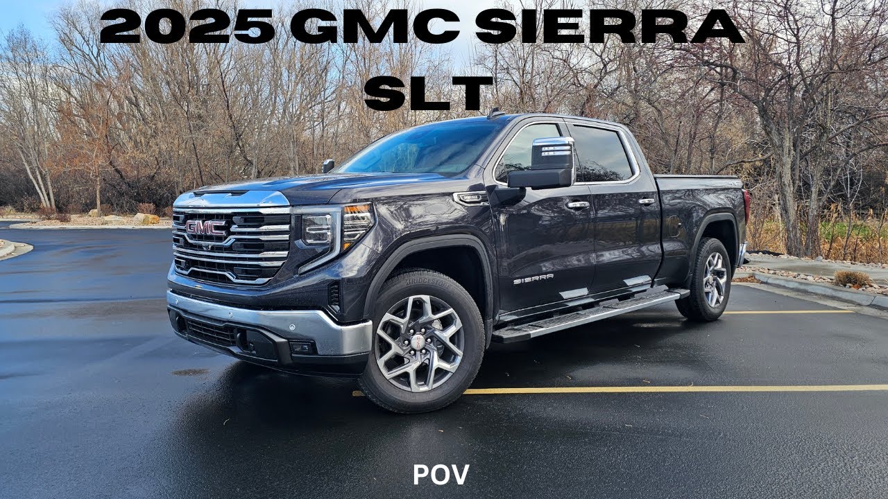 2025 GMC Sierra 1500 SLT: POV Drive - No Commentary