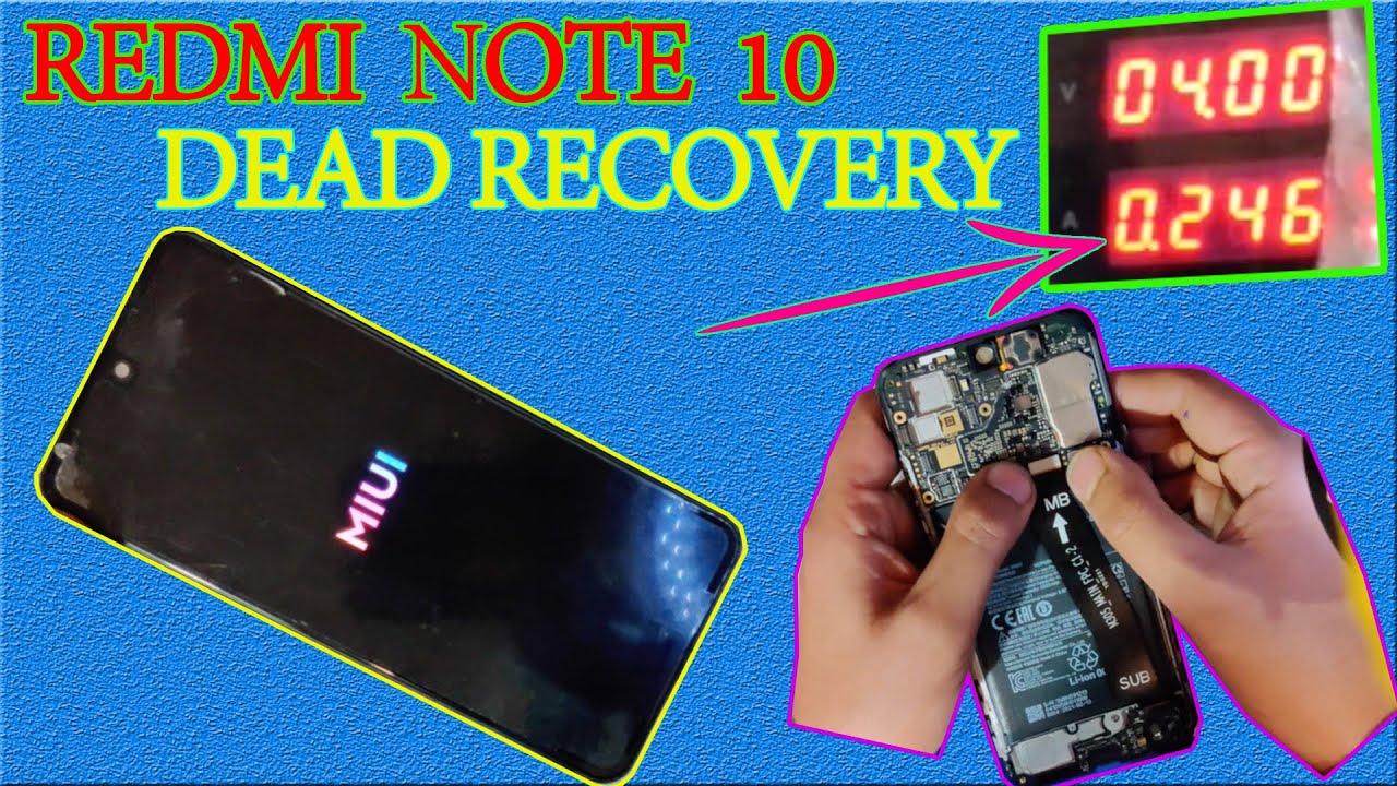 (हिंदी मैं) REDMI NOTE 10 (SUNNY)DEAD RECOVERY,FULL PROCESS