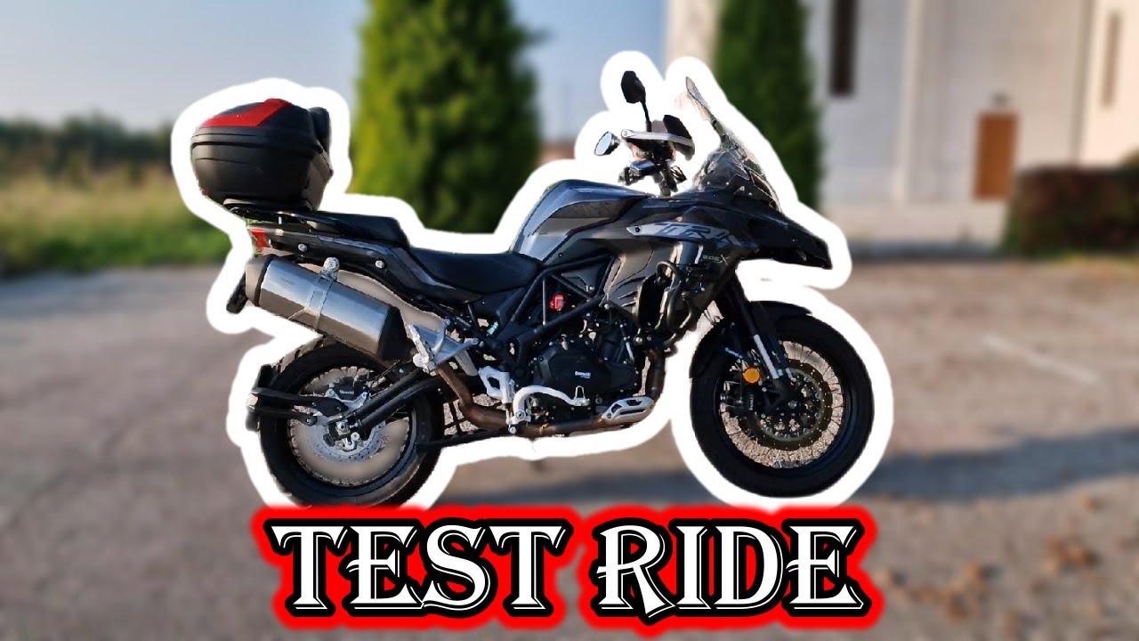 Test RIDE BENELLI trk502x!