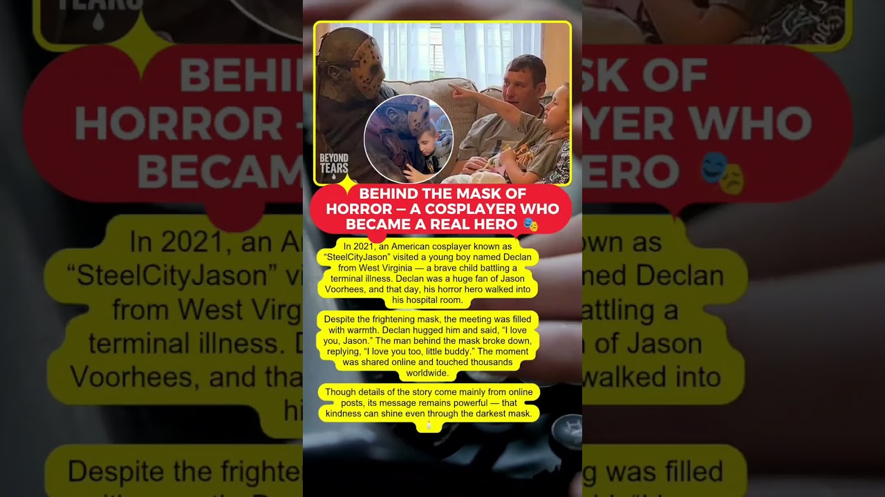 The Cosplayer Who Comforted a Dying Child &mdash; A Real-Life Jason Voorhees 💔