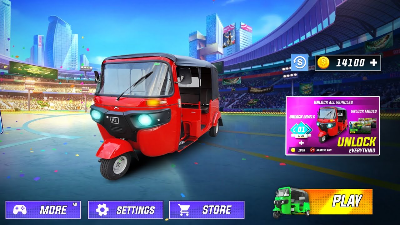 Tuk Tuk Modern Rickshaw Drive Gameplay | Realistic Auto Driving Simulation | Ultra Smooth Gameplay