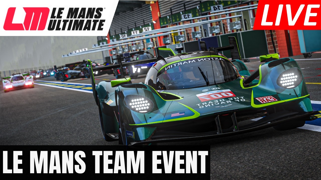 LE MANS 2.4 HOUR Test Event! Le Mans Ultimate LIVE