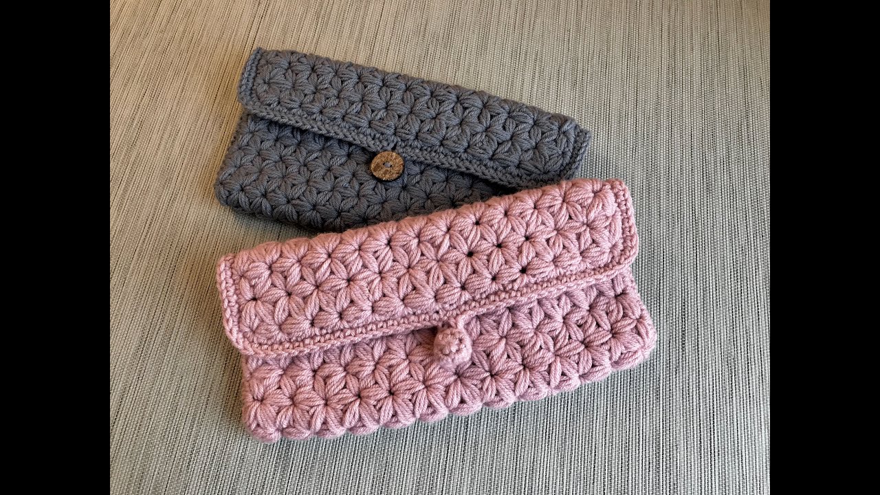 (#64 Destro) Bolsa Clutch Em Crochê