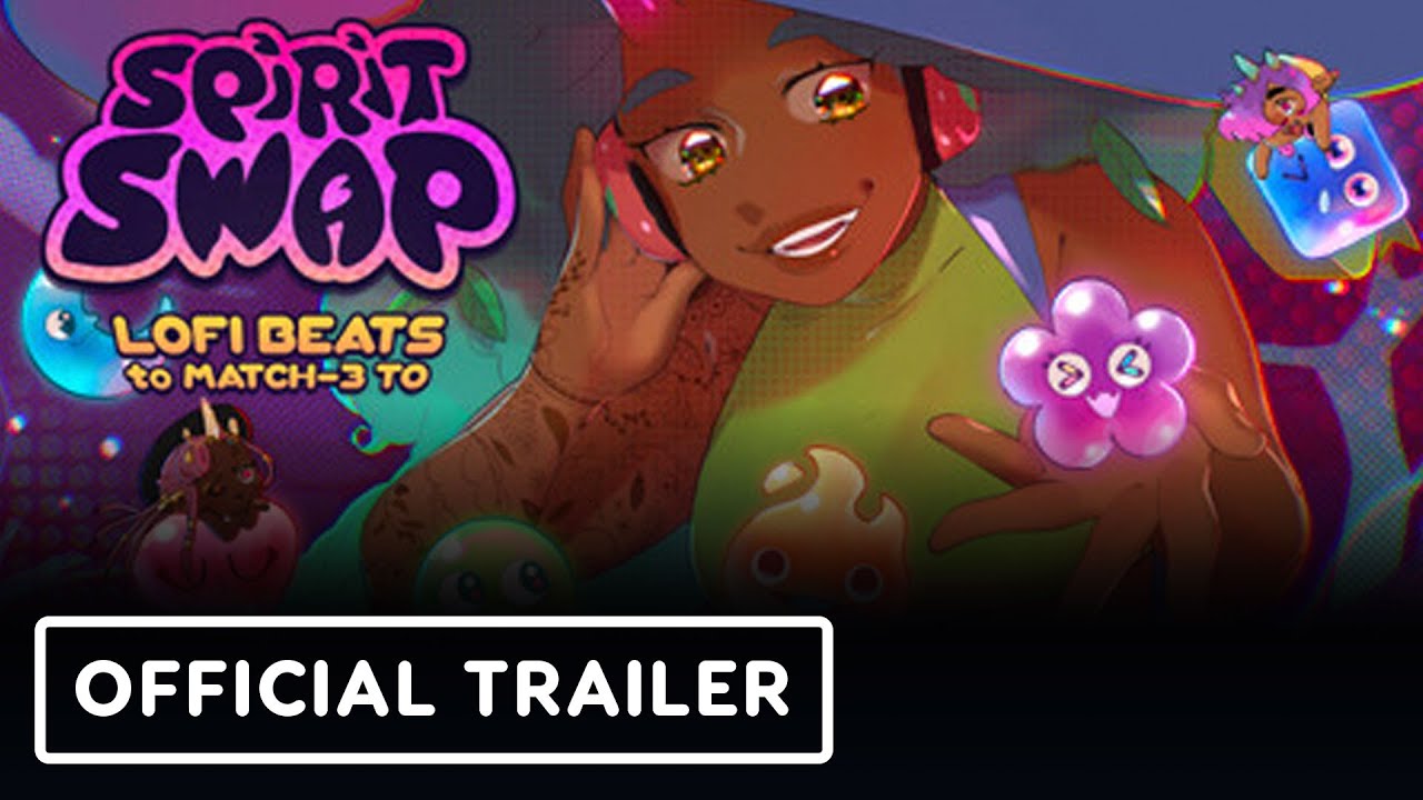 Spirit Swap Lofi Beats to Match-3 To: Official Release Date Trailer | Wholesome Snack 2024