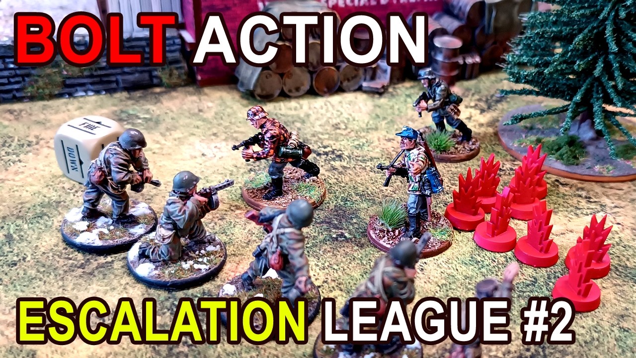 Bolt Action - Trucks in Flammen! Partisanen & Italiener VS Amis & Russen | Escalation League Teil 2