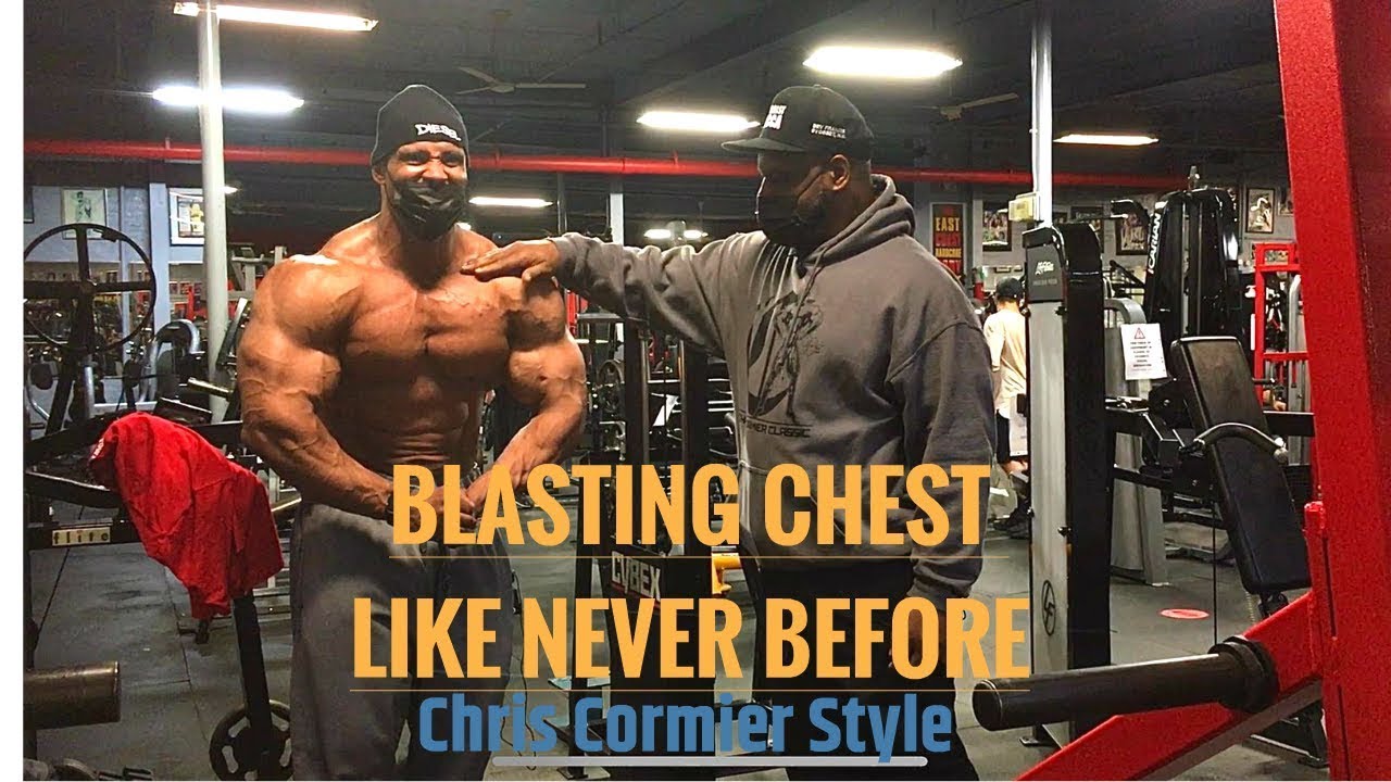 Growing a monster Chest Chris Cormier Style!