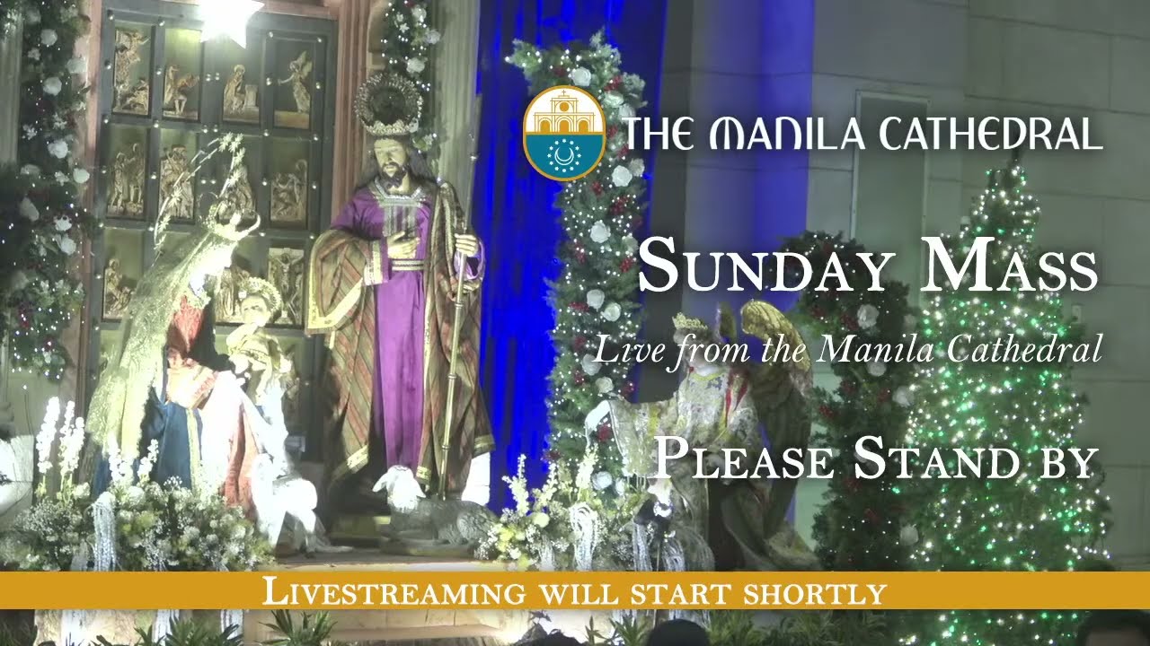 Sunday Mass at the Manila Cathedral - January 11, 2026 (6:00pm)