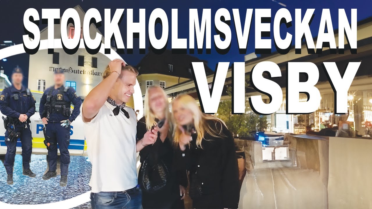 KNAS MED POLISEN PÅ STOCKHOLMSVECKAN I VISBY| VLOGG