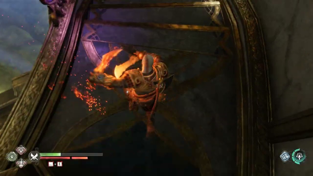 GOW RAGNAROK - Fight with ALVA