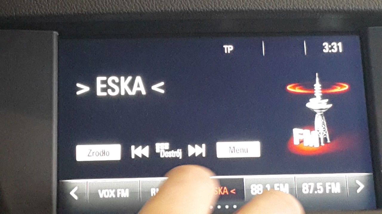 Android Auto w samochodach marki Opel