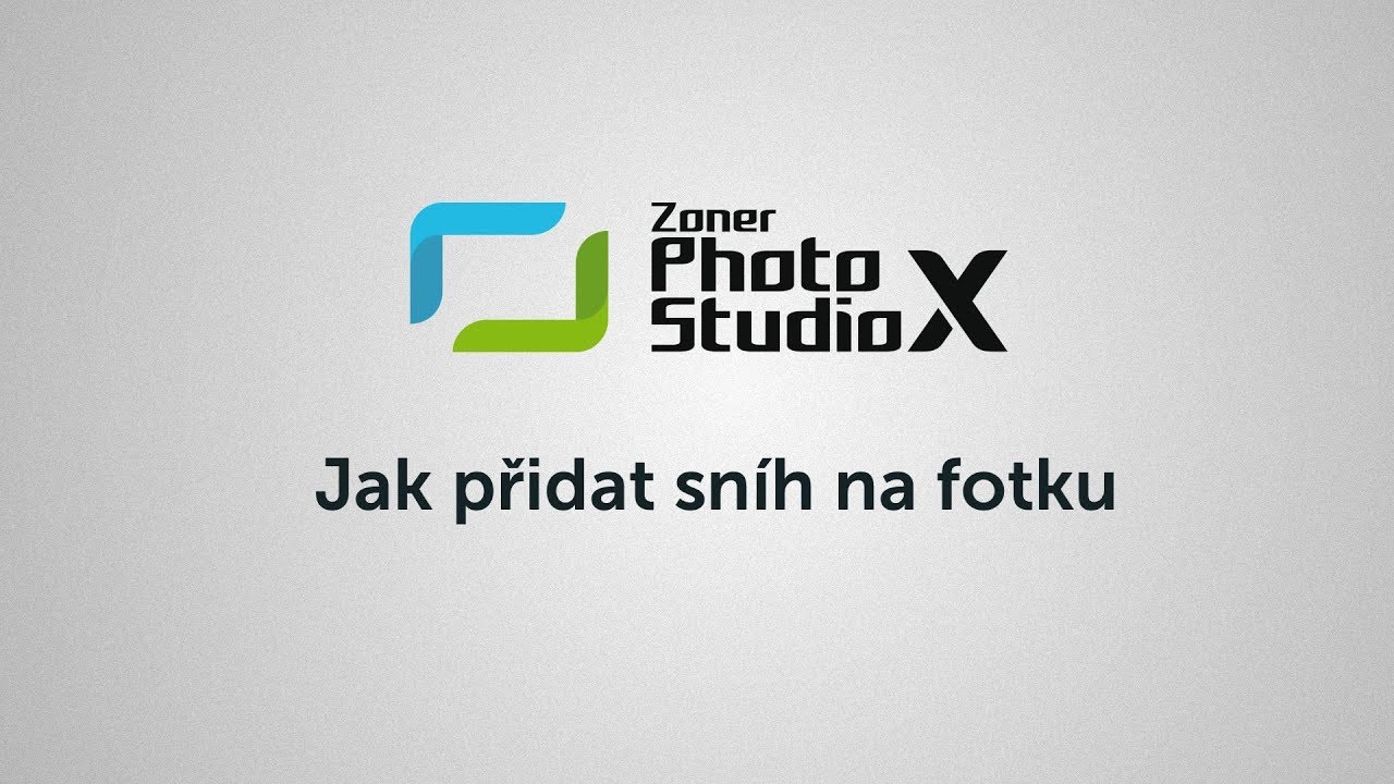 Jak přidat sníh na fotku
