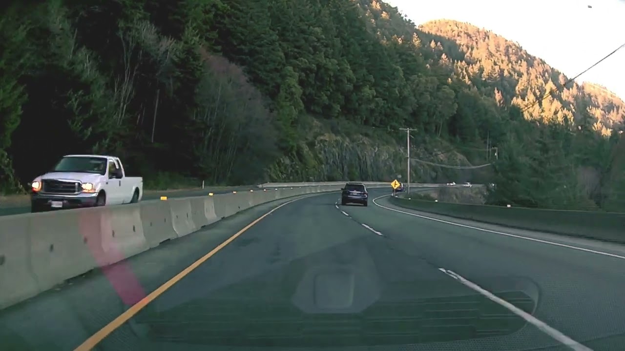 Driving Up The Malahat - Victoria, BC