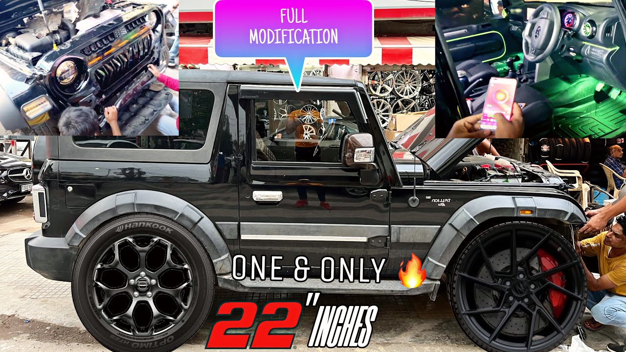 FINALLY ! APNI THAR FULL MODIFICATION | UPGRADING NEW 2022 THAR | BUILT NOT BOUGHT 🔥💸
