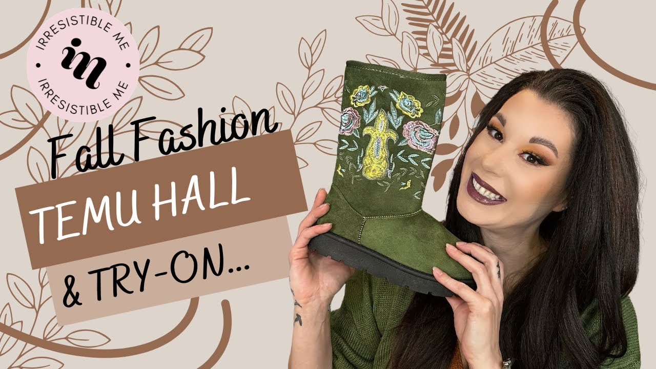 Temu Fall Fashion Haul Featuring @irresistibleme_hair Wigs!! #temuhaul #temustyle #temufashion
