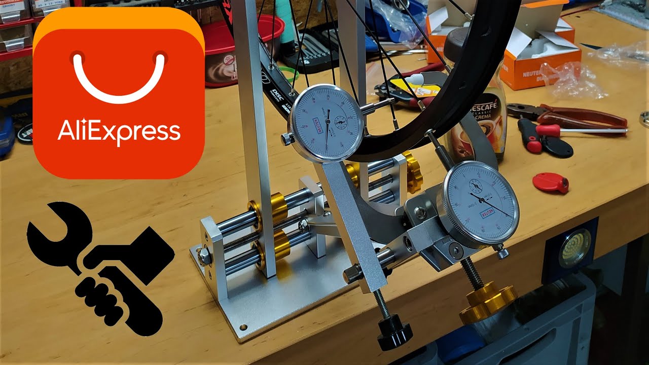 CENTROVAČKA z Aliexpresu - dá se to?? (Bike Truing stand from AliExpress)