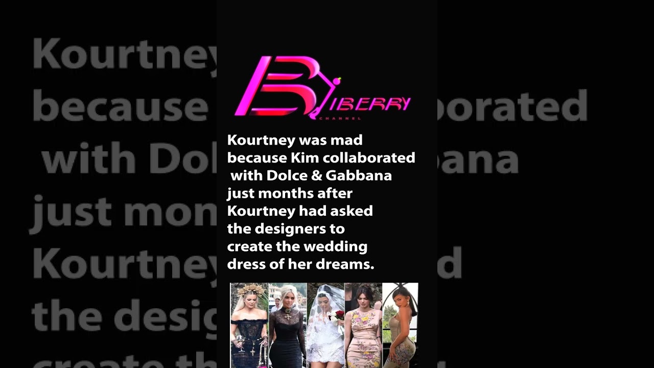 Fashion Dilemma Between Kardashians Kim Kardashian, Kourtney Kardashian And Dolce And Gabbana