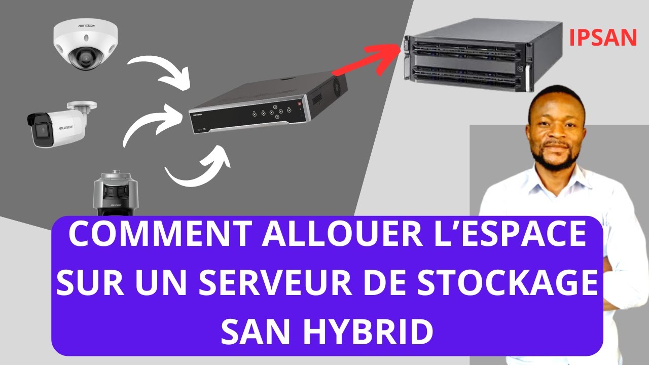 COMMENT ALLOUER UN ESPACE DE STOCKAGE SUR LE SAN HYBRID