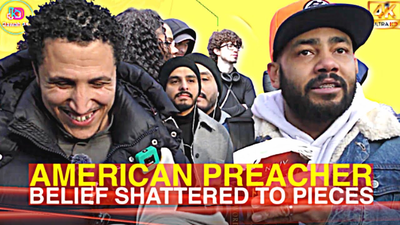 AMERICAN PREACHER BELIEF SHATTERED INTO PIECES| SHAMSI SPEAKERS CORNER