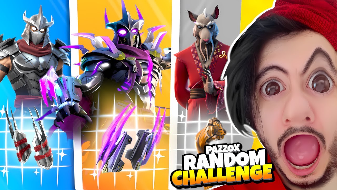 VINCO La RANDOM SHREDDER CHALLENGE BOSS! | Fortnite Capitolo 5