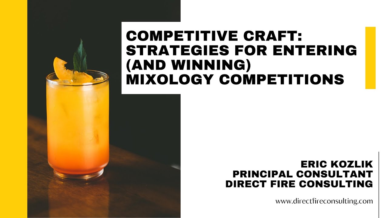 Competitive Craft: Mastering Cocktail Competitions