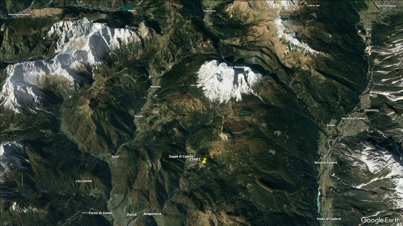 How to get to the peak of Monte Pelmo 3,168m