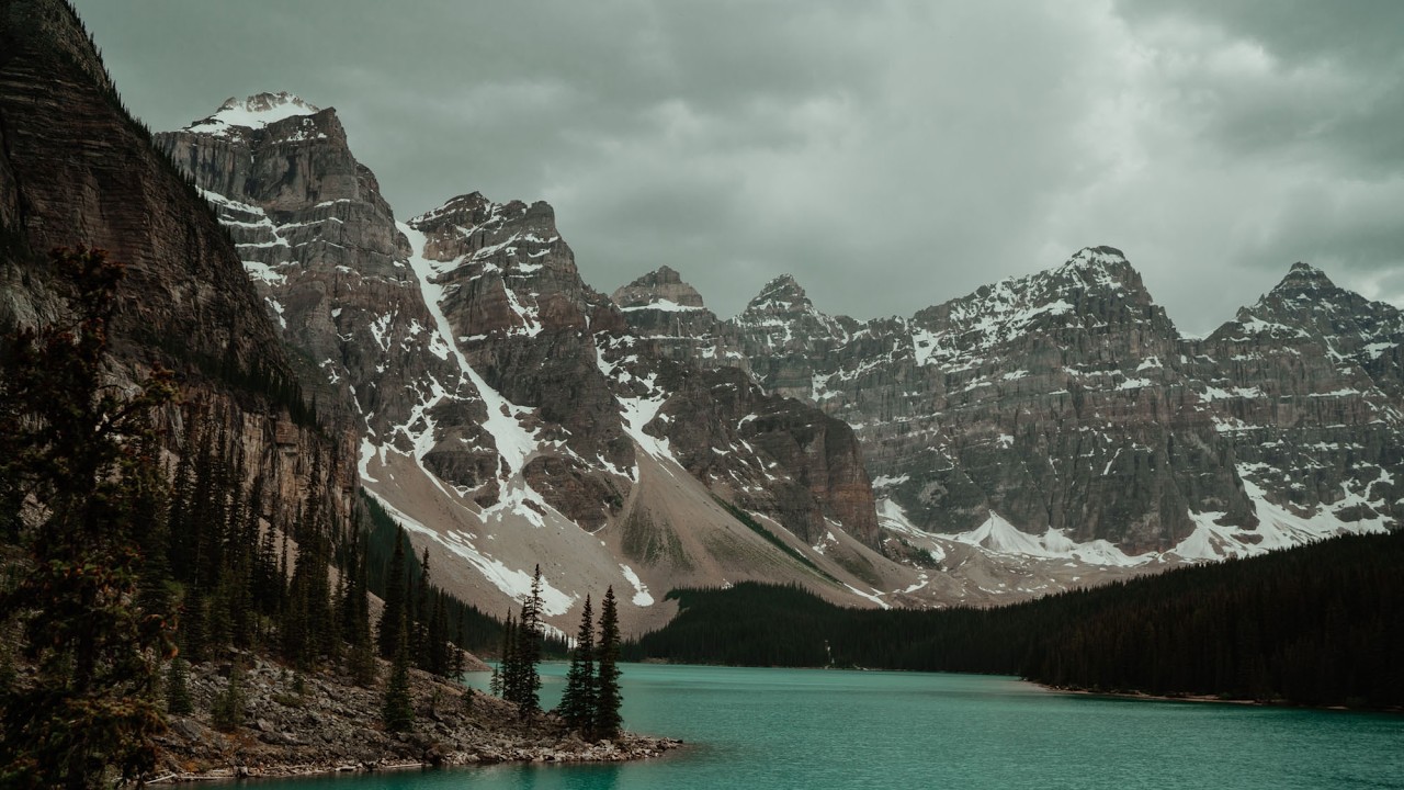 Moraine Lake Elopement | Tyler and Kennedy