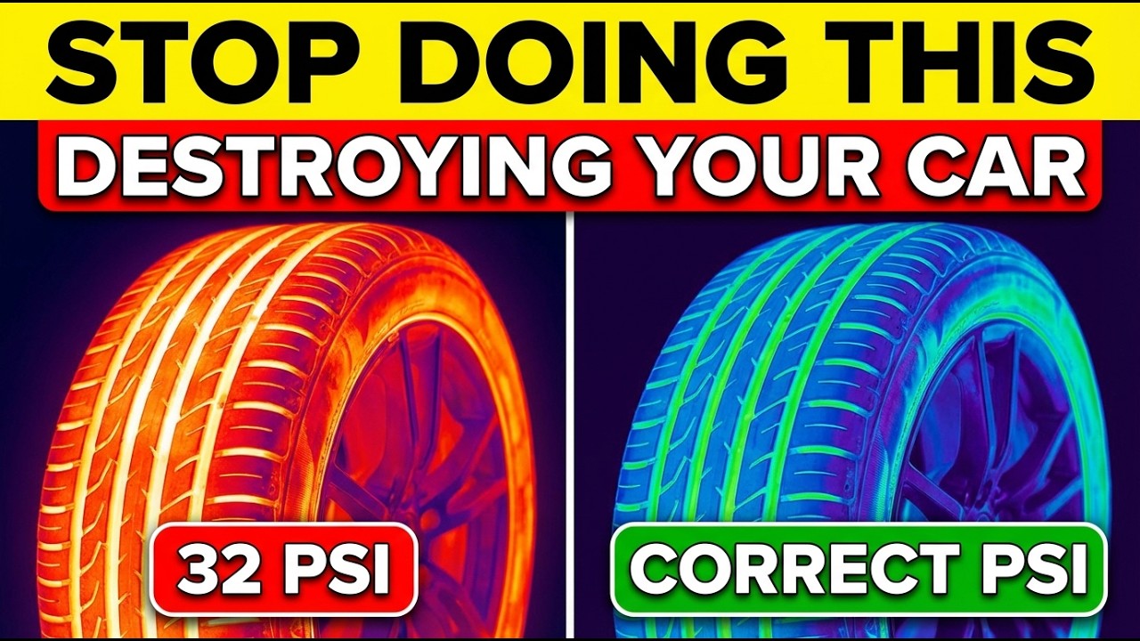 Stop Using 32 PSI — It's Ruining Your Car!