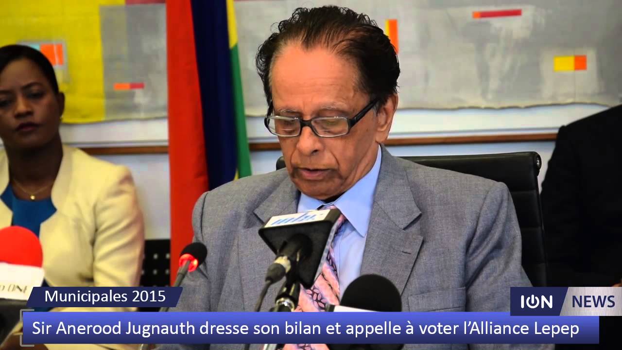 Sir Anerood Jugnauth dresse son bilan et appelle à voter l’Alliance Lepep