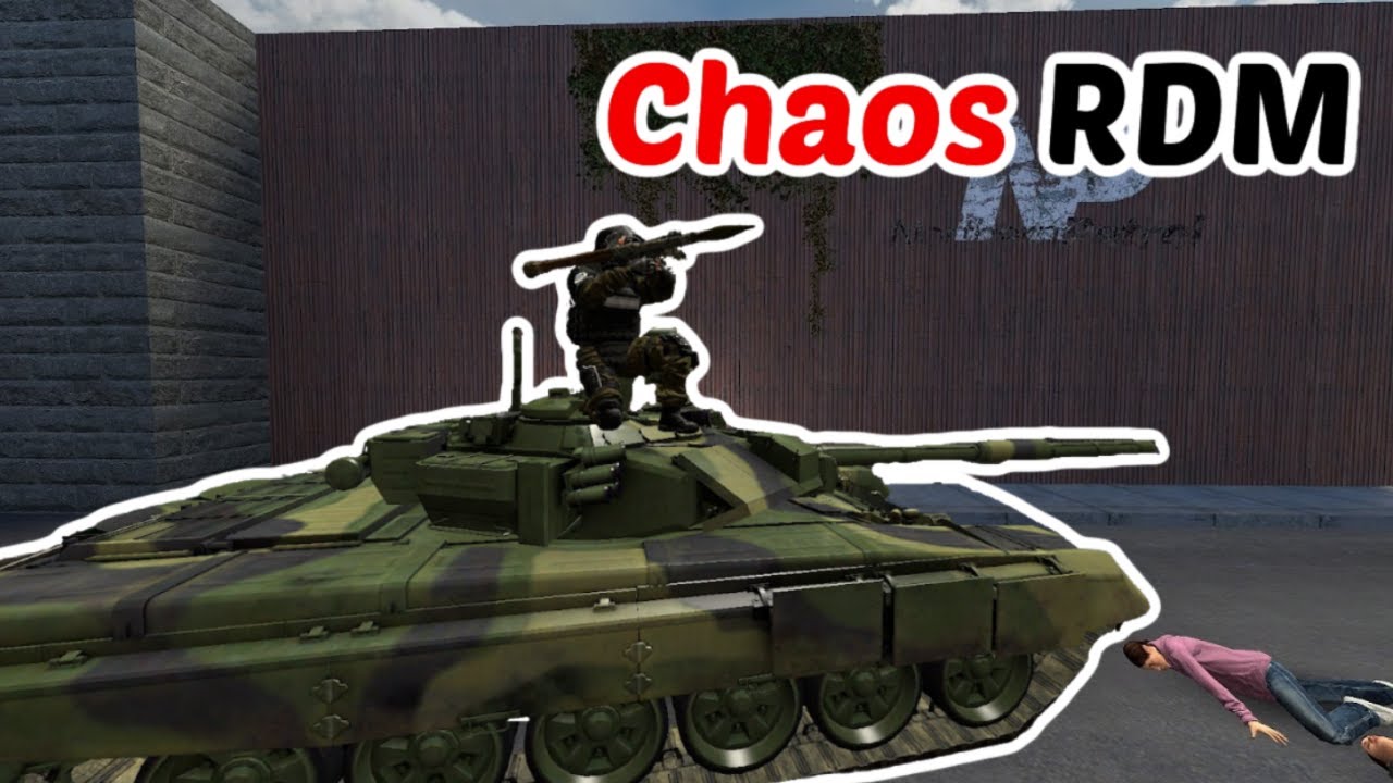 The Most Chaotic RDM Server - Gmod DarkRP Funny Moments