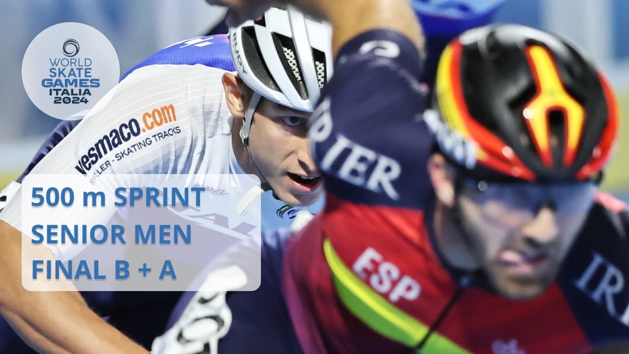 500 m Sprint Final B + A Senior Men | WSG2024 - Italy