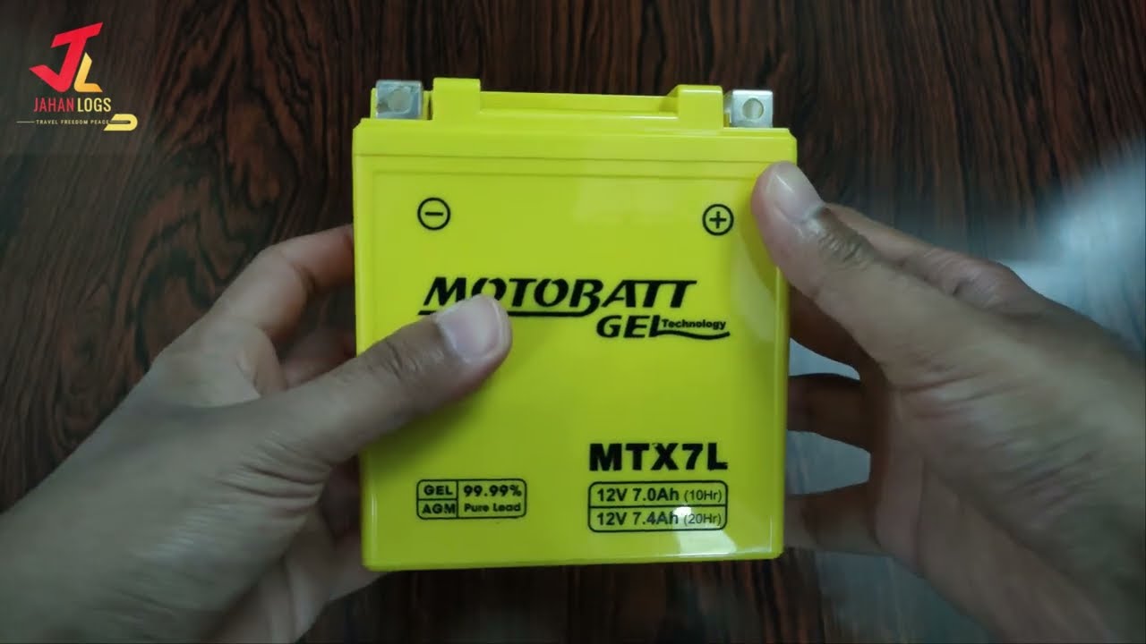 Yamaha YBR125G New Battery Installation|Motobatt MTX7L 12V 7A Gel Battery|DIY|#pakistan Vlog#150