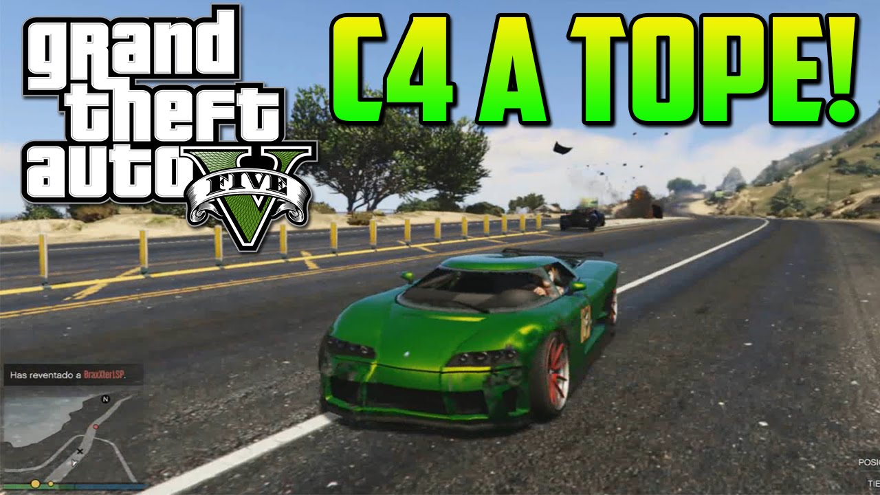 GTA V CARRERA LOCA! LA REMONTADA PERFECTA!! LOS C4 SON LA CLAVE FUNNY MOMENTS xFaRgAnx