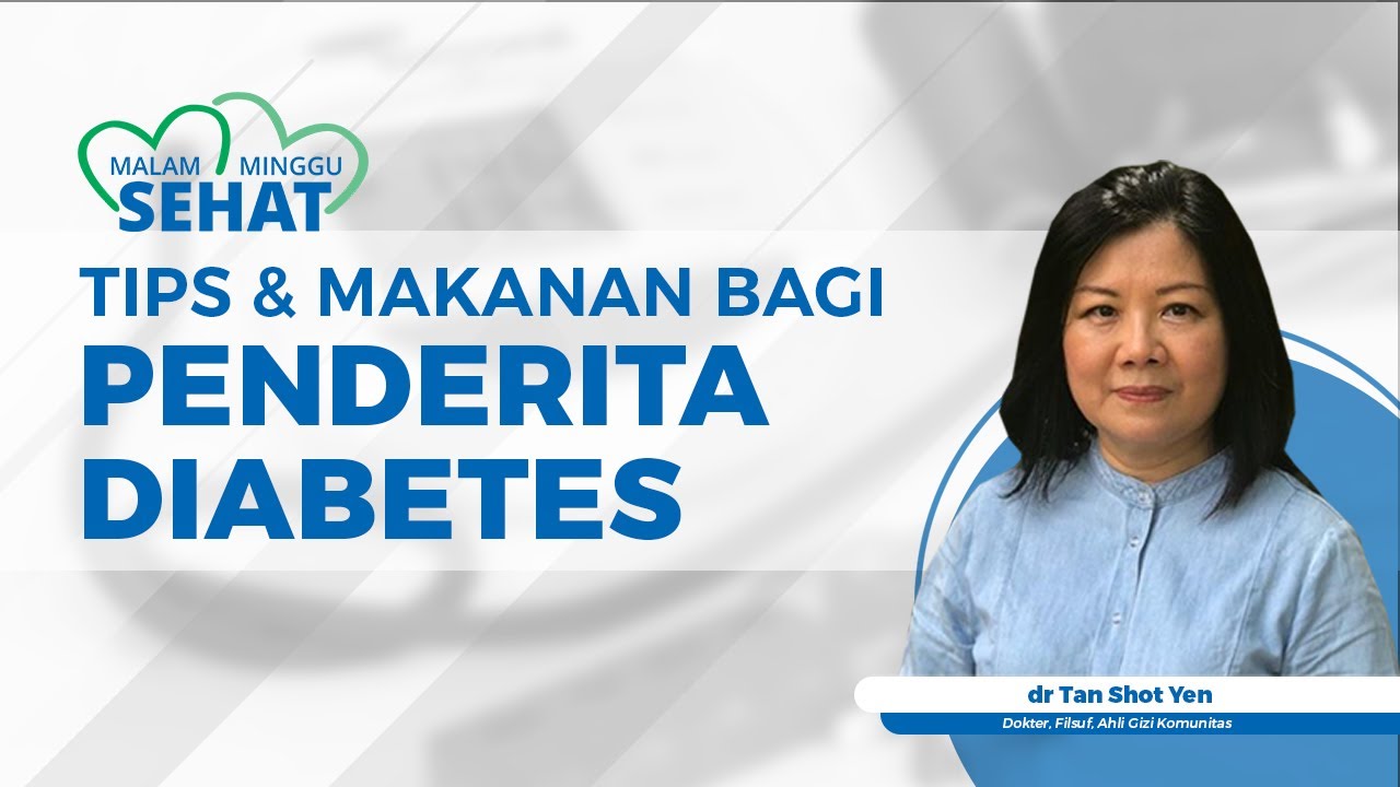 Tips dan Menu Makanan Bagi Penderita Diabetes, Begini Menurut Ahli Gizi
