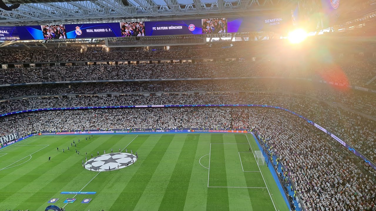 Hala Madrid, Champions League 2024 Semifinal, Real Madrid - FC Bayern München, Est Santiago Bernabeu