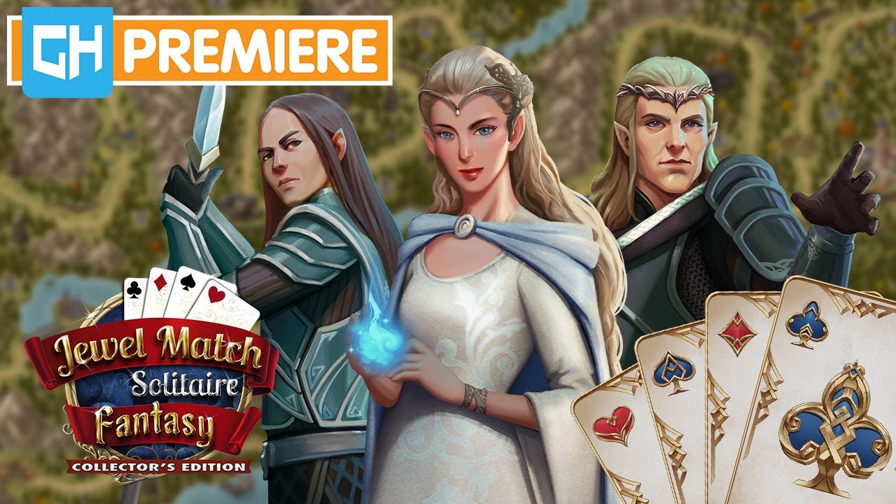 Jewel Match Solitaire Fantasy Collector's Edition | GameHouse Premiere Trailer