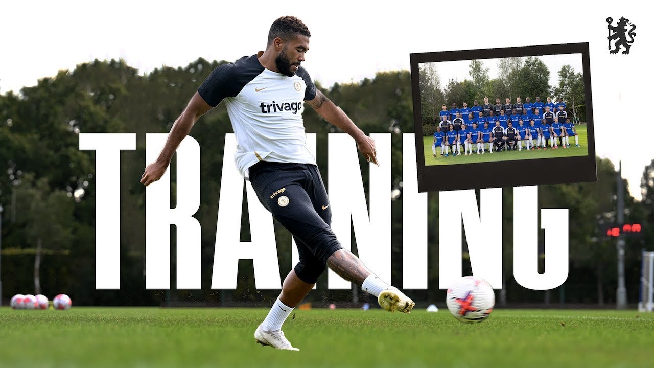 BTS TRAINING & CHELSEA MEN'S FIRST TEAM PHOTO | Burnley v Chelsea | Premier League 2023/24