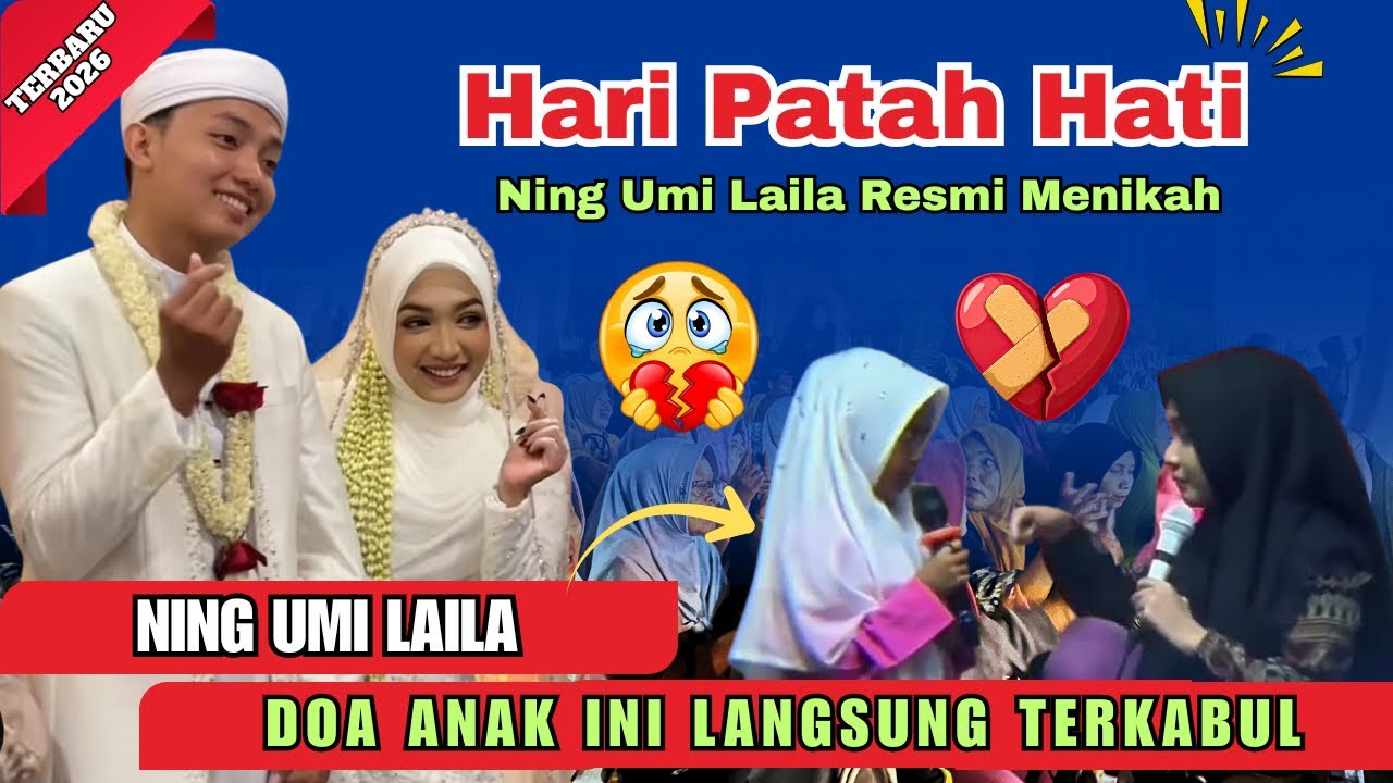 🔴 NING UMI LAILA RESMI MENIKAH | HARI PATAH HATI JAMAAH, DOA ANAK INI LANGSUNG TERKABUL