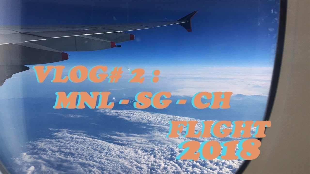Vlog#2 My 15hrs travel from Manila,Philippines to Switzerland! | #VlogventuresWithA (Philippines)