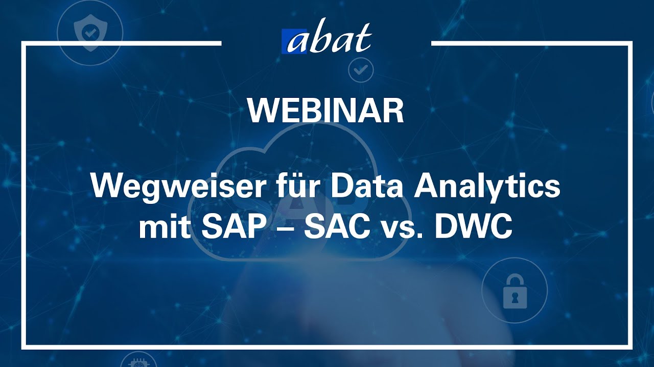 W: Wegweiser f&uuml;r Data Analytics mit SAP &ndash; SAC vs. DWC
