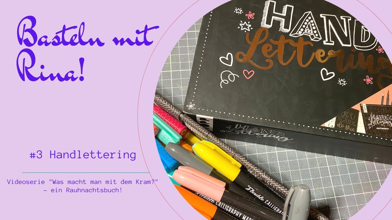 #3 Handlettering (Test Komplettsets und Stifte) und mein Signaturenständer