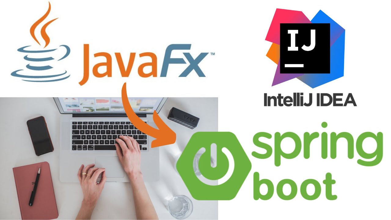 JavaFX y SPRING BOOT 2024 Integración  🍃 Interfaz Grafica GUI IntelliJ IDEA 2024