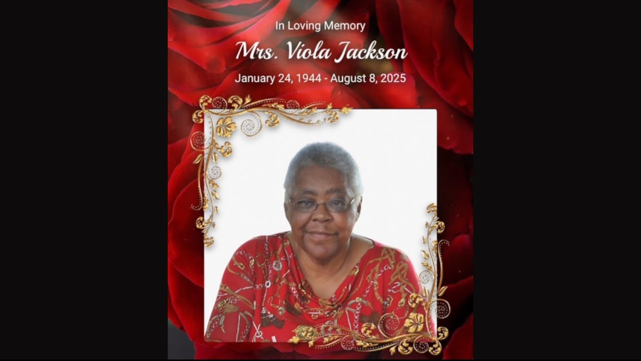 Celebrating the Life of Sister Viola Jackson.