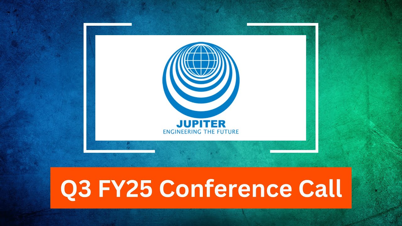 Jupiter Wagons Q3 2025 Conference Call #conferencecall #concall #earningscall #jupiterwagons