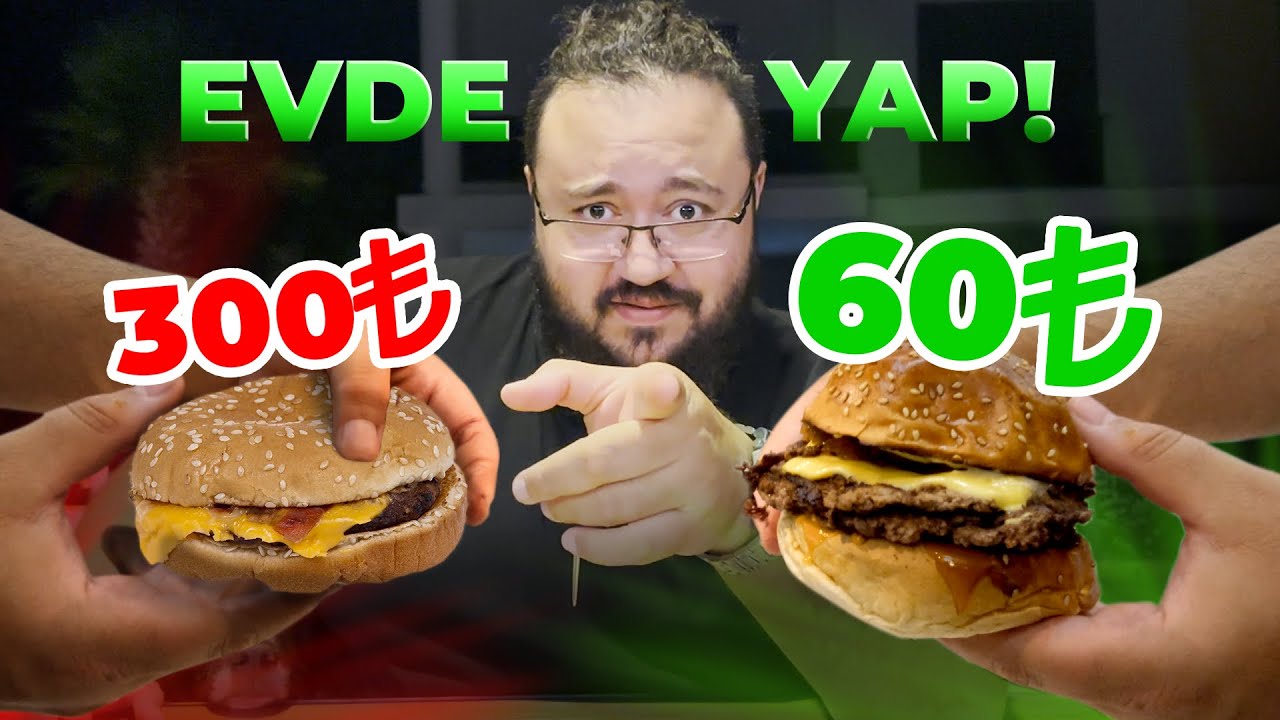 AGALARIMA EVDE SMASH BURGER YAPTIM! @PurpleBixi @NaruLoL