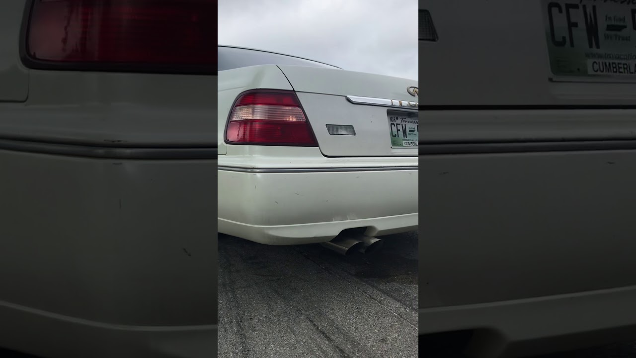 Q45 INFINITI SOUNDS LIKE A MONSTER