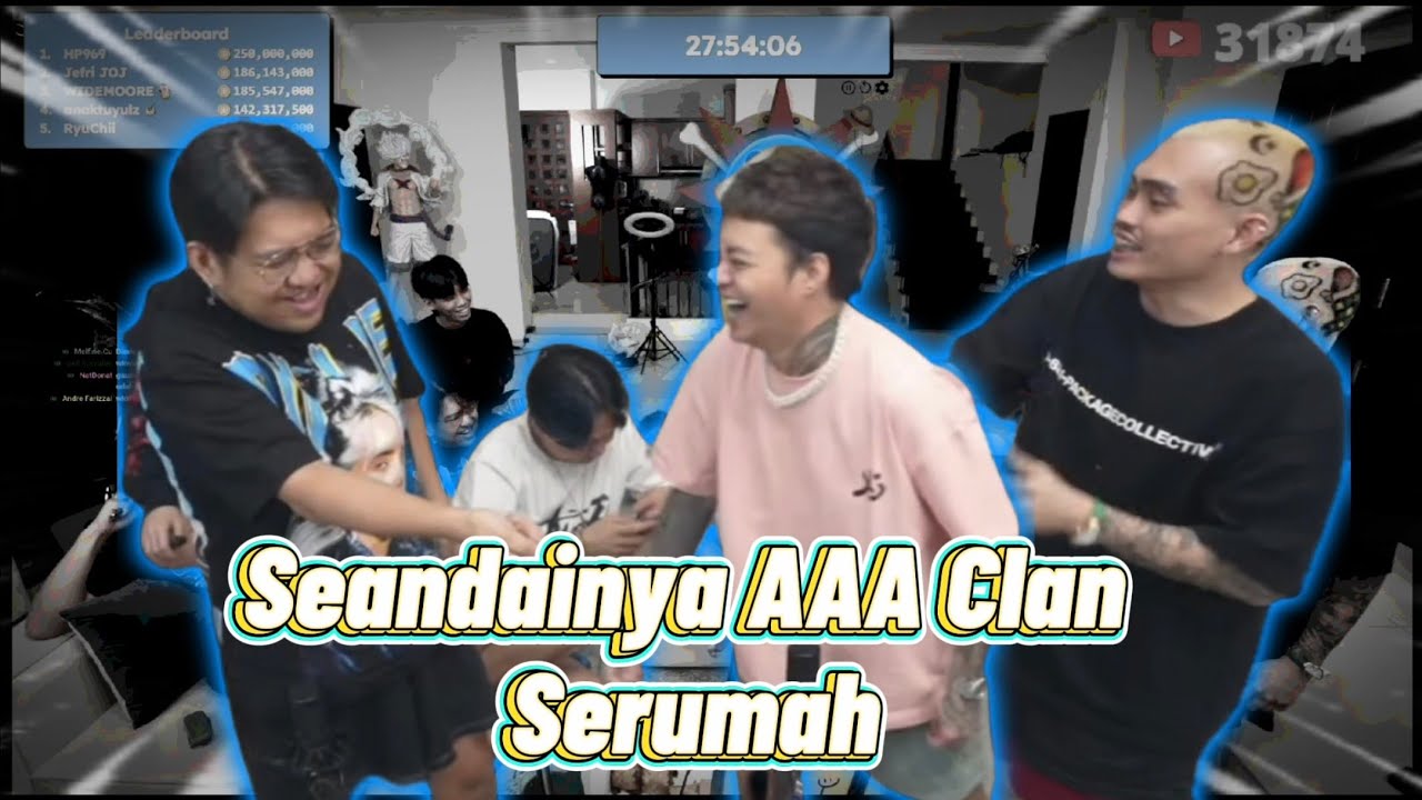 Aloy Takut Istri Nya Ketemu Arap,Ini Dia Seandainya Kalo AAA Clan Serumah #yb #aloy #marapthon