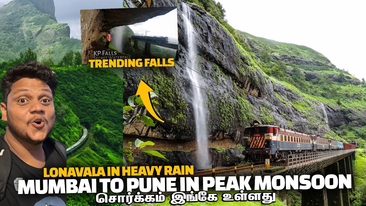 ஆத்தாடி MUMBAI IN HEAVY RAINS | Lonavala - Pune to Mumbai in monsoon